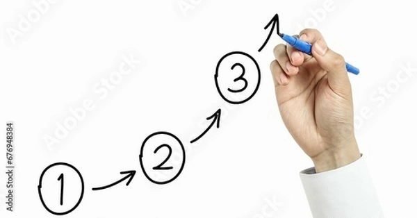 Obraz business concept infographic