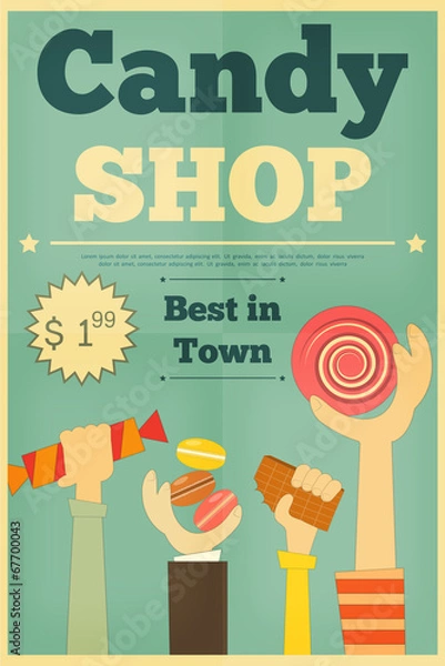 Obraz Candy Shop
