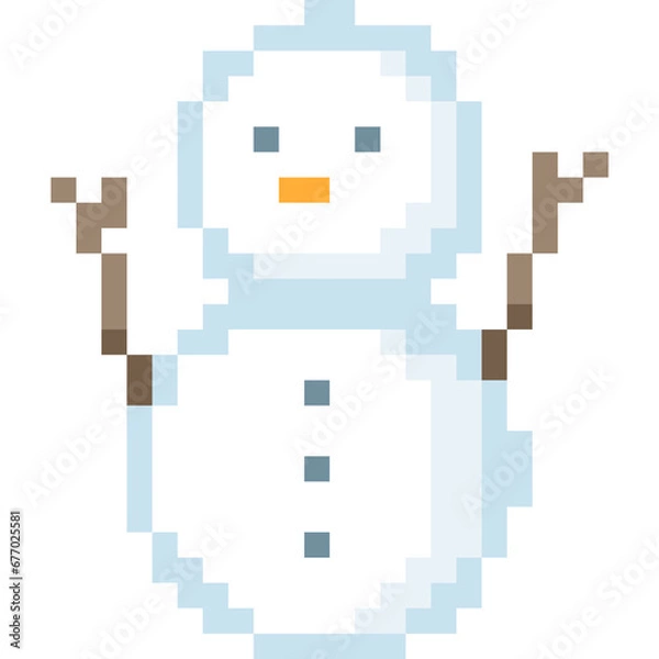 Obraz snowman