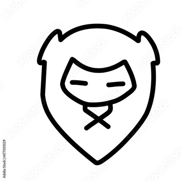 Fototapeta Vector Illustration Animals