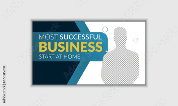 Fototapeta youtube thumbnail design