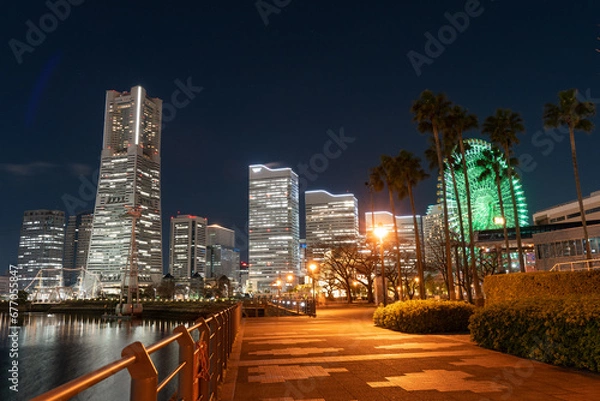 Obraz 横浜の夜景