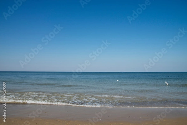 Obraz Błękit morza Bałtyckiego i nieba