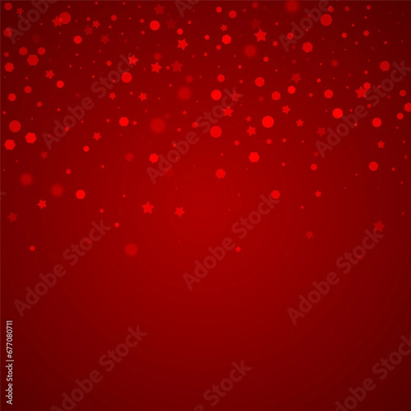 Obraz Beautiful snowfall christmas background. Subtle