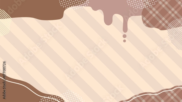 Obraz マシュマロモカイメージの背景デザイン素材