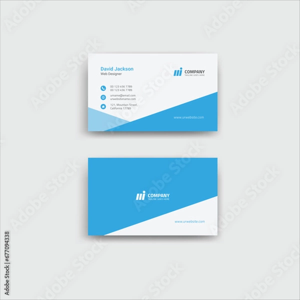Obraz Business Card Template