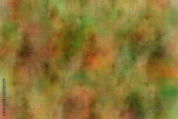 Obraz Autumn leaf transparent abstract watercolor background texture like washi paper