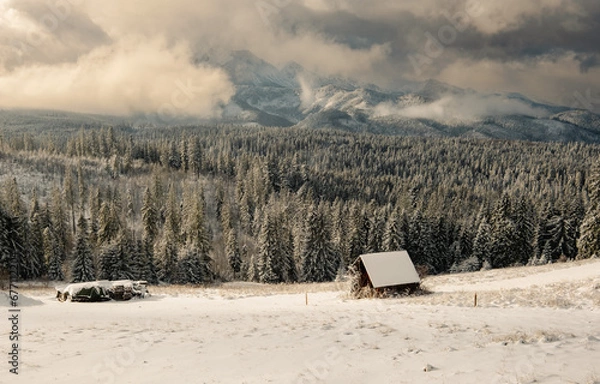 Obraz Winter Tatra Mountains