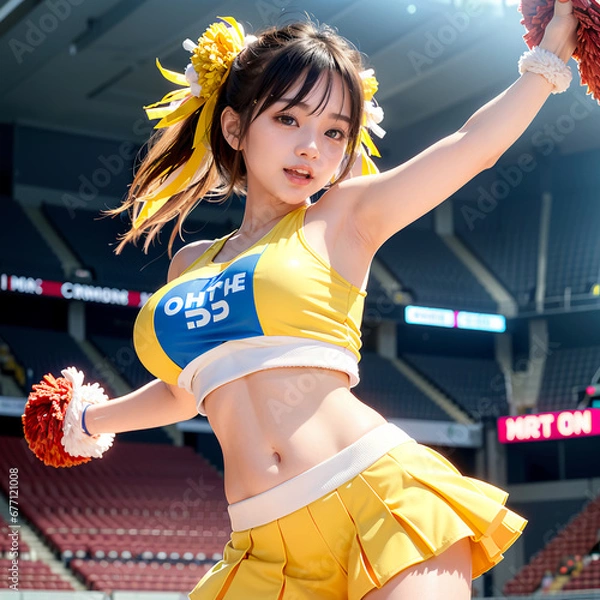 Obraz チアリーダー