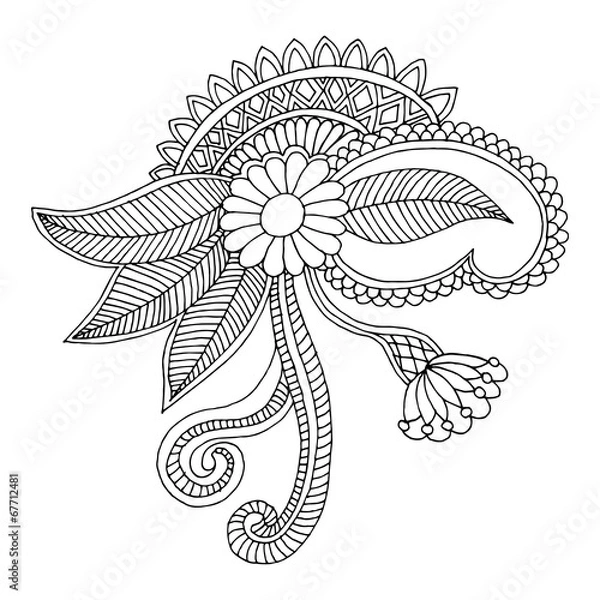 Obraz Embroidery pattern