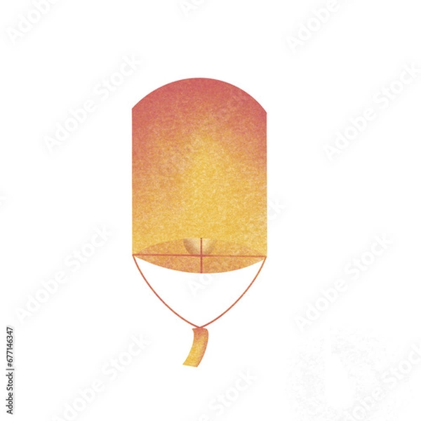 Fototapeta floating lanterns