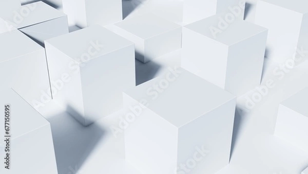 Fototapeta abstract cube background