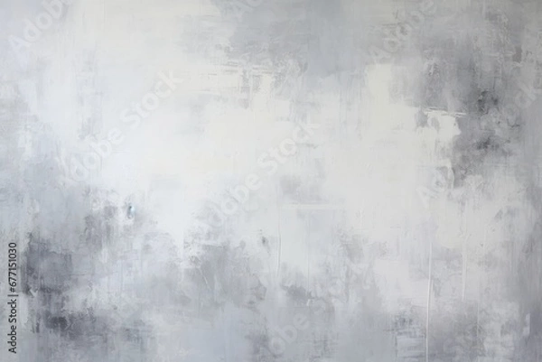 Fototapeta Gray paintbrush strokes on a textured background