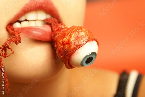 Obraz Eating an Eyeball