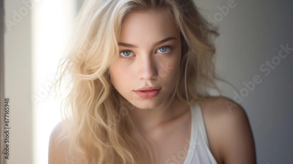 Obraz pretty woman created with Generative AI technology