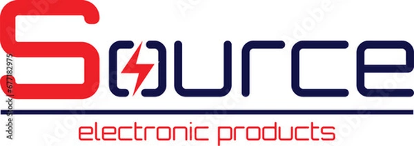 Obraz Electric icon logo ।। Power icon logo