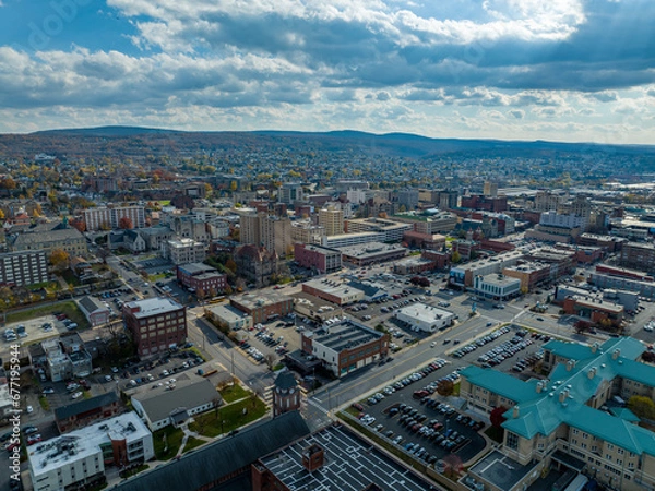 Obraz Aerial Scranton