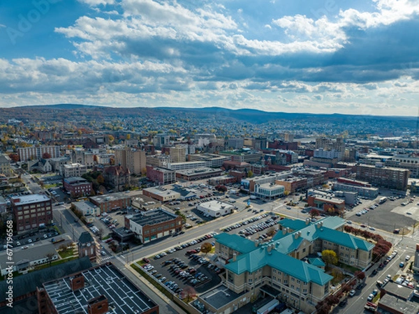 Obraz Aerial Scranton