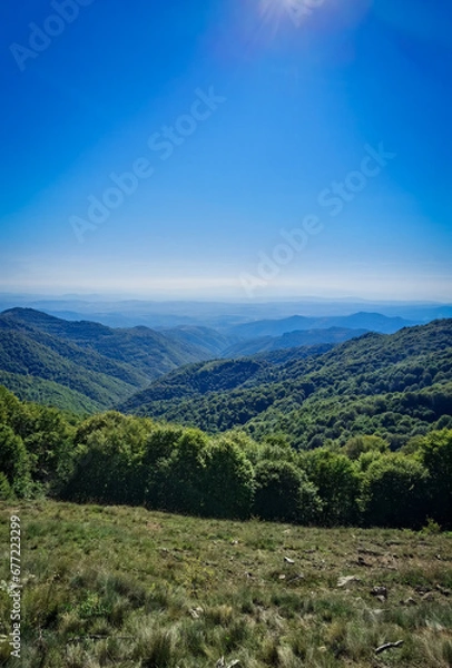 Fototapeta landscape with sky