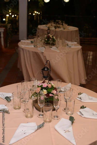 Fototapeta Decoracion Campestre para Matrimonios