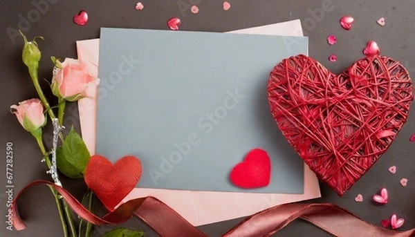 Obraz valentine's day invitation