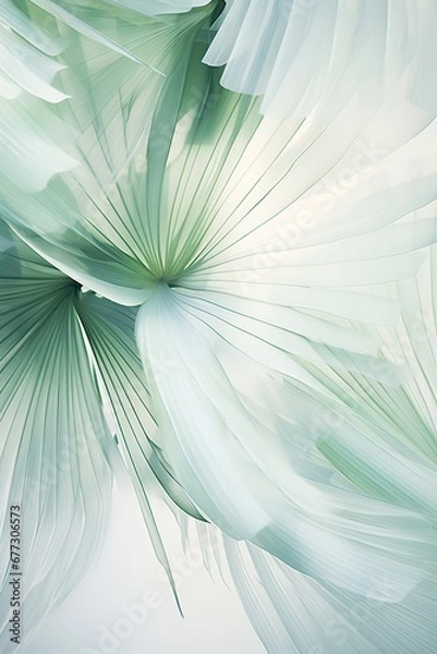 Obraz Tropical Palm Leaves Background