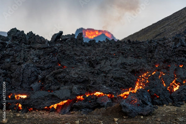Obraz Lava Field III