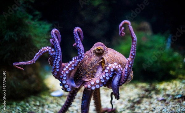 Obraz tanzender kraken