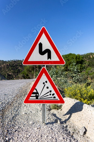 Obraz sign on the road