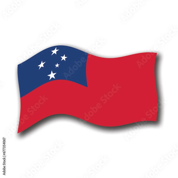 Obraz Bandiera Samoa