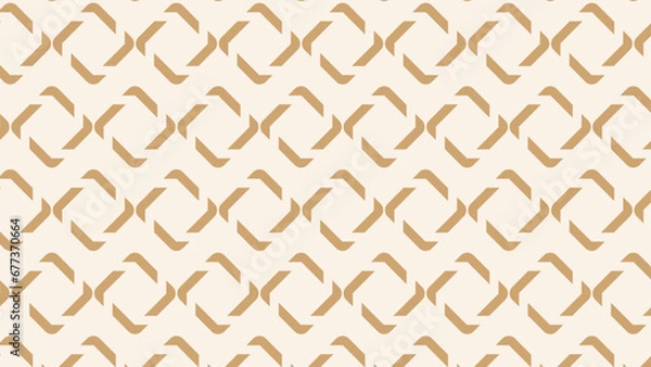 Fototapeta Seamless abstract pattern. Beige background. Geometric ornament For fabric home wear carpets background surface design packaging Vector