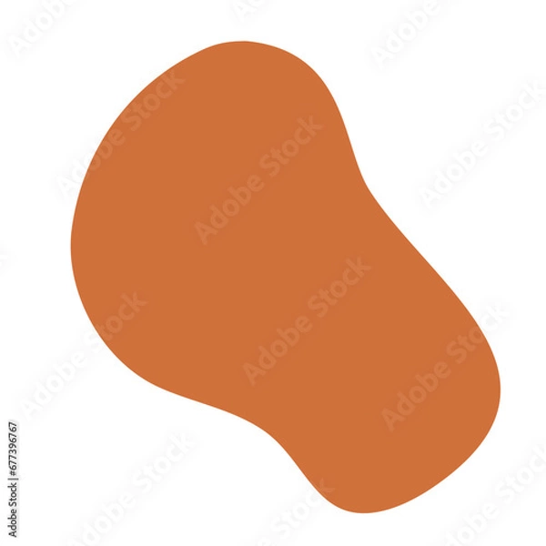 Obraz Organic Shape Vector Illustration 