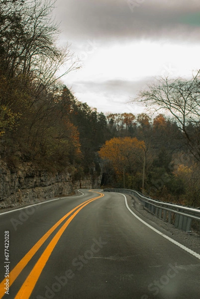 Obraz road in the mountains