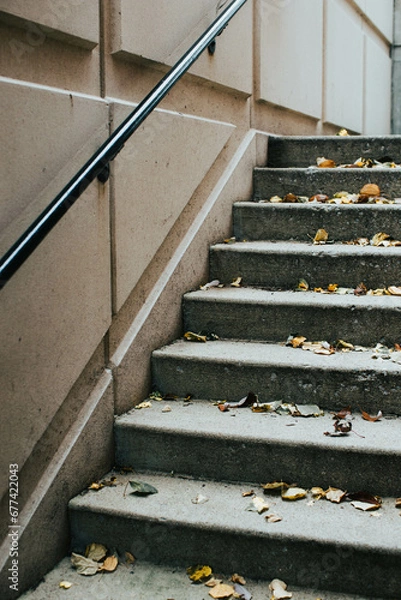Obraz staircase in the building