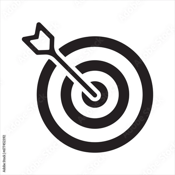 Obraz Arrow Target Icon	