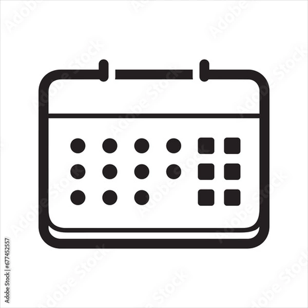 Obraz Event schedule icon