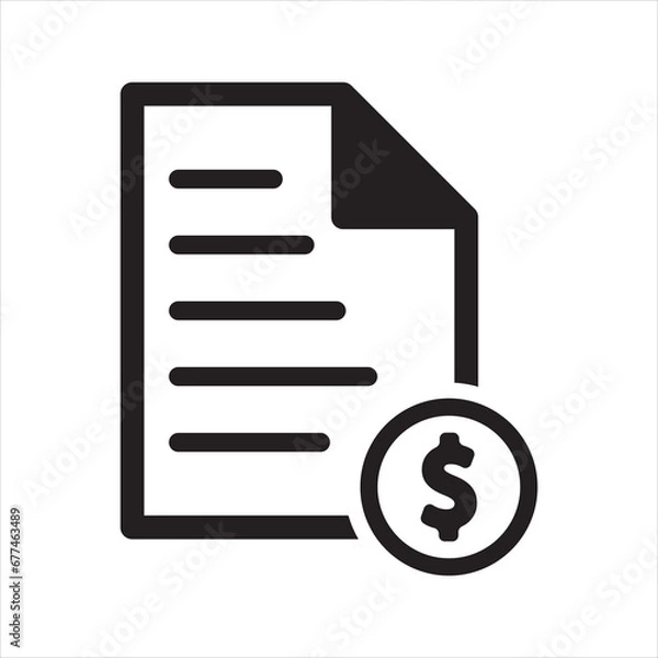 Obraz Financial Documents Icon