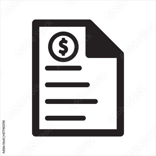 Obraz Financial Documents Icon