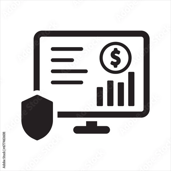 Obraz Secure Online Banking Icon