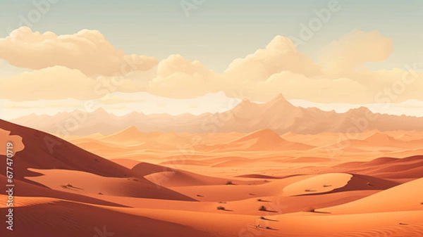 Fototapeta DESERT BACKGROUND