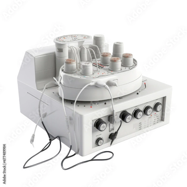 Obraz Electroconvulsive Therapy ECT Machi, Generative AI