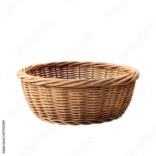 Fototapeta Basket isolated on transparent background