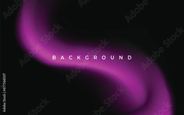 Fototapeta abstract wave gradation background vector violet color