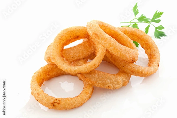 Obraz Aros de cebolla fritos