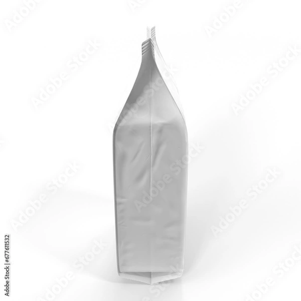 Fototapeta Package Mockup For Coffee or Candy. 3d render illustration