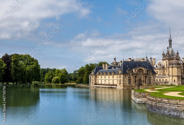 Fototapeta château de Chantilly