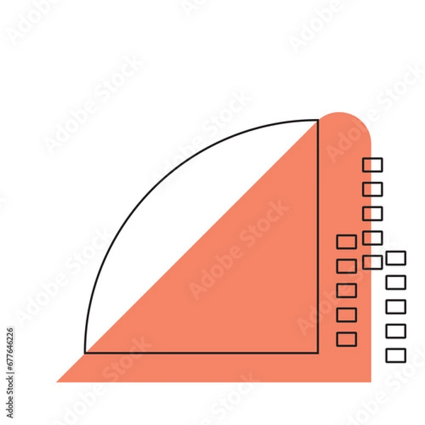 Obraz Abstract Geometric Shape