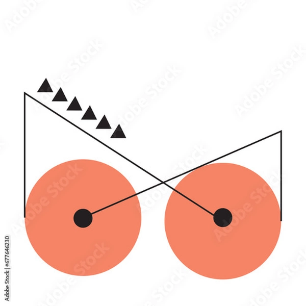 Obraz Abstract Geometric Shape