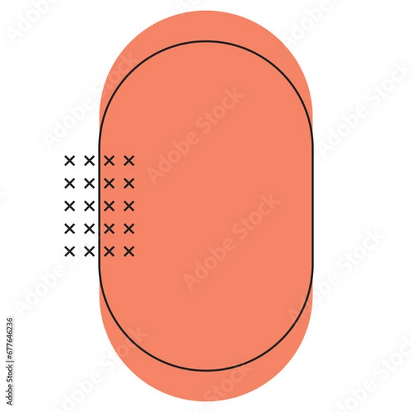 Obraz Abstract Geometric Shape