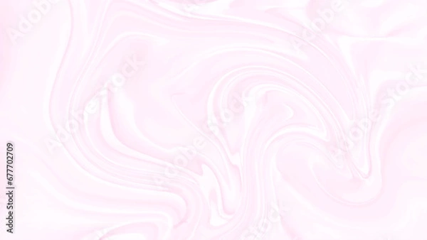 Fototapeta Pink and white marble texture photo design background. Liquid marble. Acrylic paint liquid backdrop with waves pattern